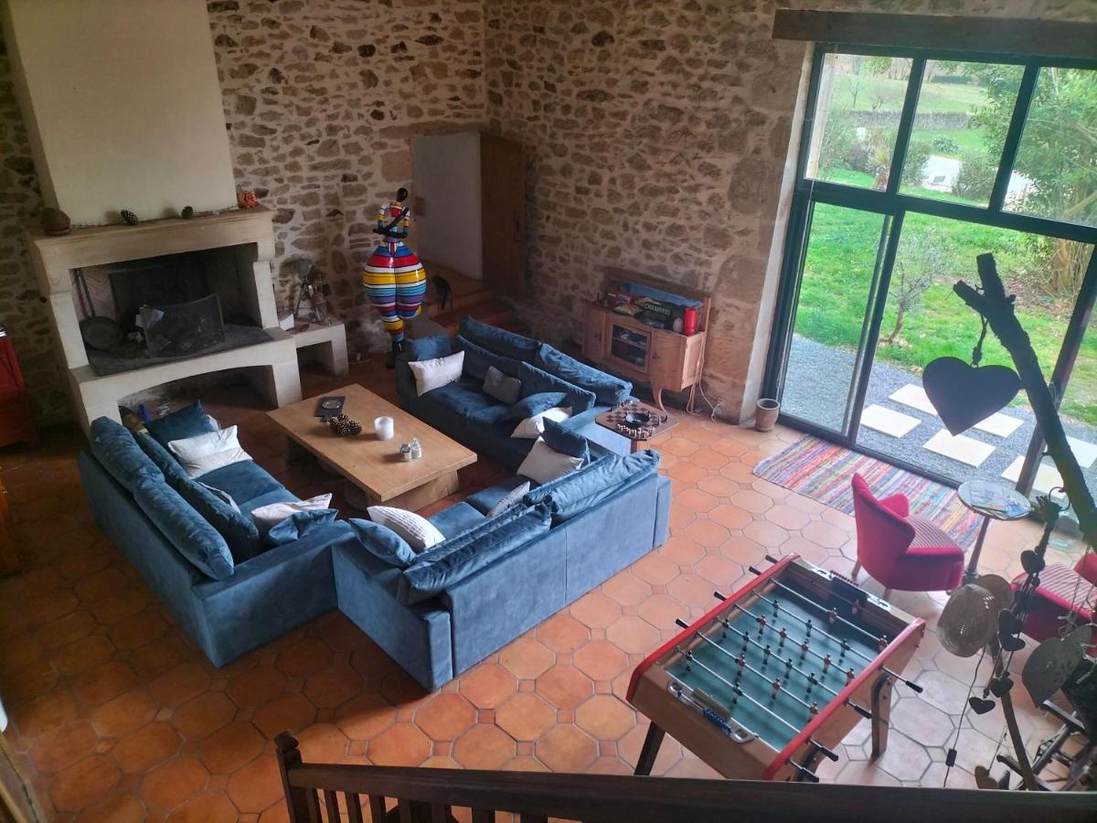 Chambres 2 Personnes Dans Notre Maison Girondine Saint-Martin-de-Lerm Exteriör bild